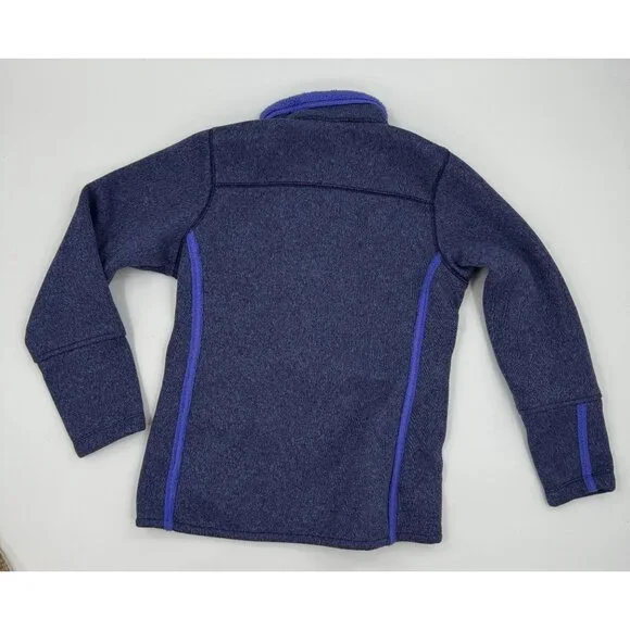 The North Face Girls Banderitas Full-Zip Fleece Jacket Large (14/16) Purple - Picture 9 of 13
